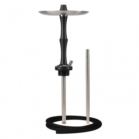 Шахта Aura model Deep (Black, 47 см, 14 мм, Шахта, Шланг, Мундштук, Нержавеющая сталь, Нет)