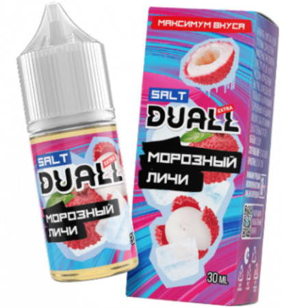 Жидкость Duall Extra salt 30ml HARD 50mg (Морозный личи, Hard)
