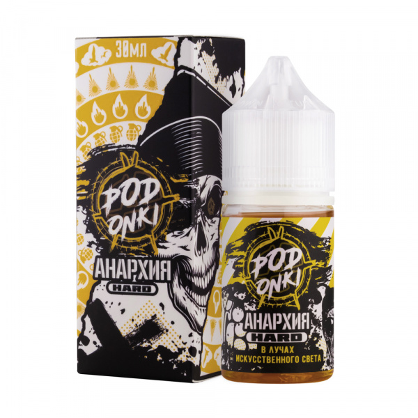Жидкость Podonki Анархия 30ml 20mg Ultra (В лучах искусственного света (Холодный Лимонад), Hard) Жидкость Podonki Анархия 30ml 20mg Ultra (В лучах искусственного света (Холодный Лимонад), Hard)