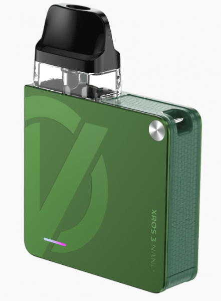 POD-система Vaporesso XROS 3 Nano (Olive Green, Датчик затяжки, 1000 mAh, 2 мл, 23 W) POD-система Vaporesso XROS 3 Nano (Olive Green, Датчик затяжки, 1000 mAh, 2 мл, 23 W)