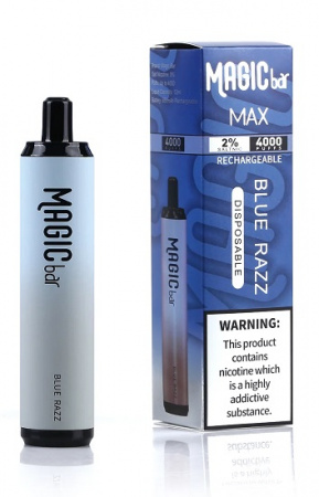 Magic Bar 4000 (Blue Razz(Синяя Малина), 4000 тяг)