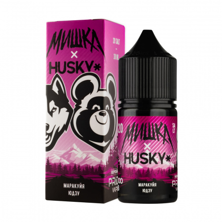 Жидкость Husky Мишка (Salt) 30ml 20mg (Маракуйя-Юдзу, Light)