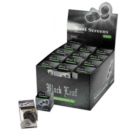 Сетки ПОЛУСФЕРА БЕЗ ОКАНТОВКИ Black Leaf Stainless Steel Bowl 20mm (1уп.)