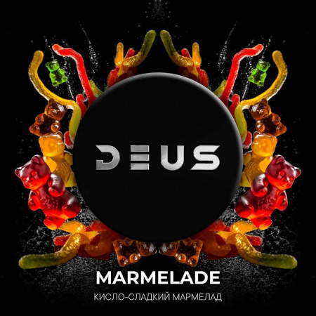DEUS 100г (Marmelade (кисло-сладкий мармелад), Крепкий)