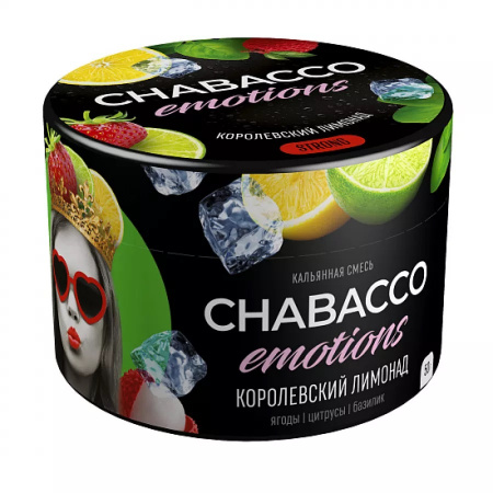 Chabacco 50г (Strong, Королевский Лимонад)