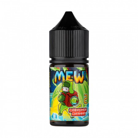 Жидкость Mew salt 30ml 20mg (Северное сияние (Арбузный фреш со льдом), Light)