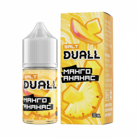 Жидкость Duall salt 30ml LIGHT 20mg (Манго ананас, Light)