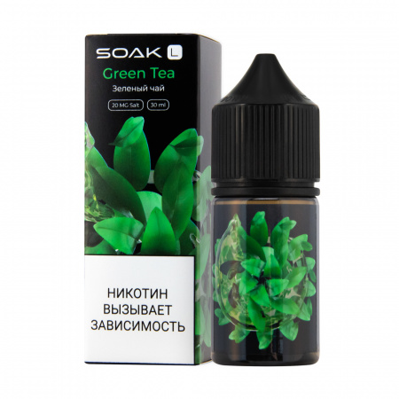 Жидкость SOAK L 30ml 20mg (Зеленый чай, Light)