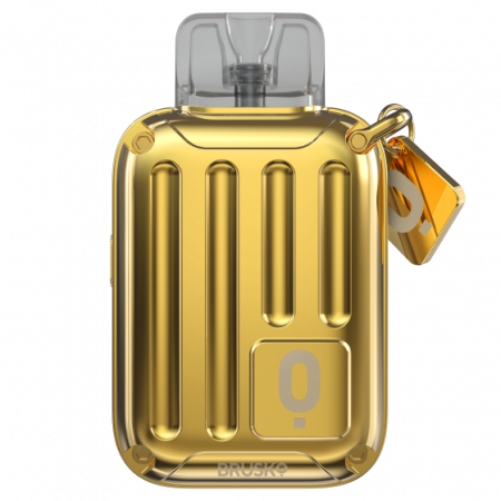POD-система Brusko Riil X (Gold (золотой), 700 mAh, 18 W, 2 мл, Датчик затяжки)