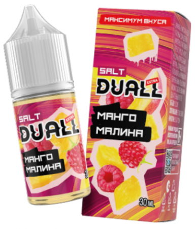 Жидкость Duall Extra salt 30ml HARD 50mg (Манго малина, Hard)