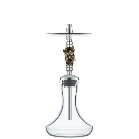 Кальян Honey Sigh Mini Exclusive (Samurai, 32 см, 13 мм, Шахта, Мундштук, Колба, Шланг, Уплотнитель, Нержавеющая сталь, Нет)