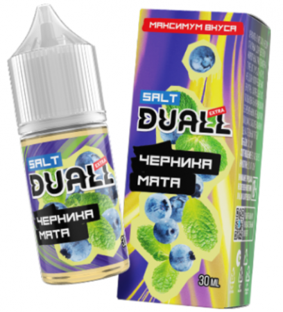 Жидкость Duall Extra salt 30ml HARD 50mg (Черника мята, Hard)