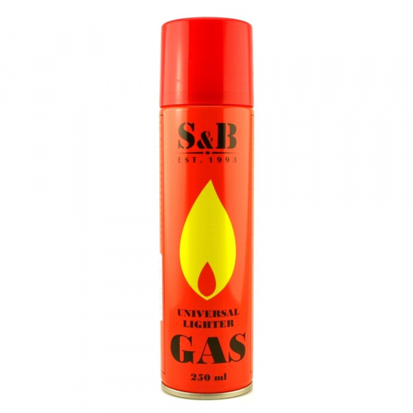 Газ для зажигалок S&B 250мл Газ для зажигалок S&B 250мл