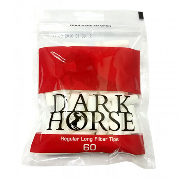 Фильтры для самокруток DarkHorse Regular Long 60*30 Фильтры для самокруток DarkHorse Regular Long 60*30