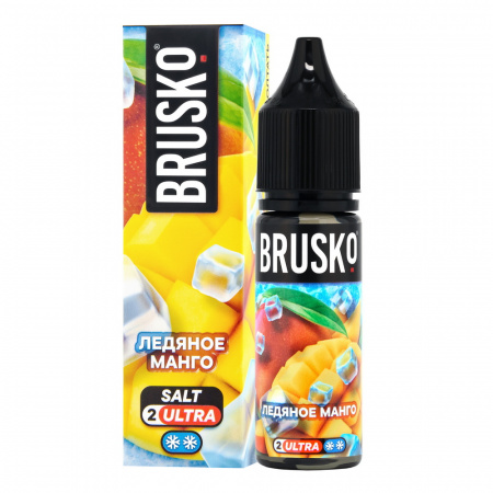 Жидкость Brusko Chubby salt 35ml 20mg (№5) 2ultra (Ледяное манго, Hard)